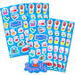 Peppa Pig Stickers Party Favors Set ~ Bundle Includes Over 100 Peppa Pig Stickers, 8 Sticker Sheets (Peppa Pig Party Supplies)