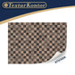 3 Sheets Self-Adhesive Flooring For Dollhouse 1:12 Scale (Wooden Checkerboard Pattern)