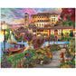 White Mountain 1000 Piece Jigsaw Puzzle - Italian Promenade, Engineered Wood, Model 1781pz
