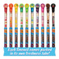 Scentco Smencils Gourmet Scented Graphite HB #2 Pencils, 10 Count, Made from Recycled Newspapers, Original Color