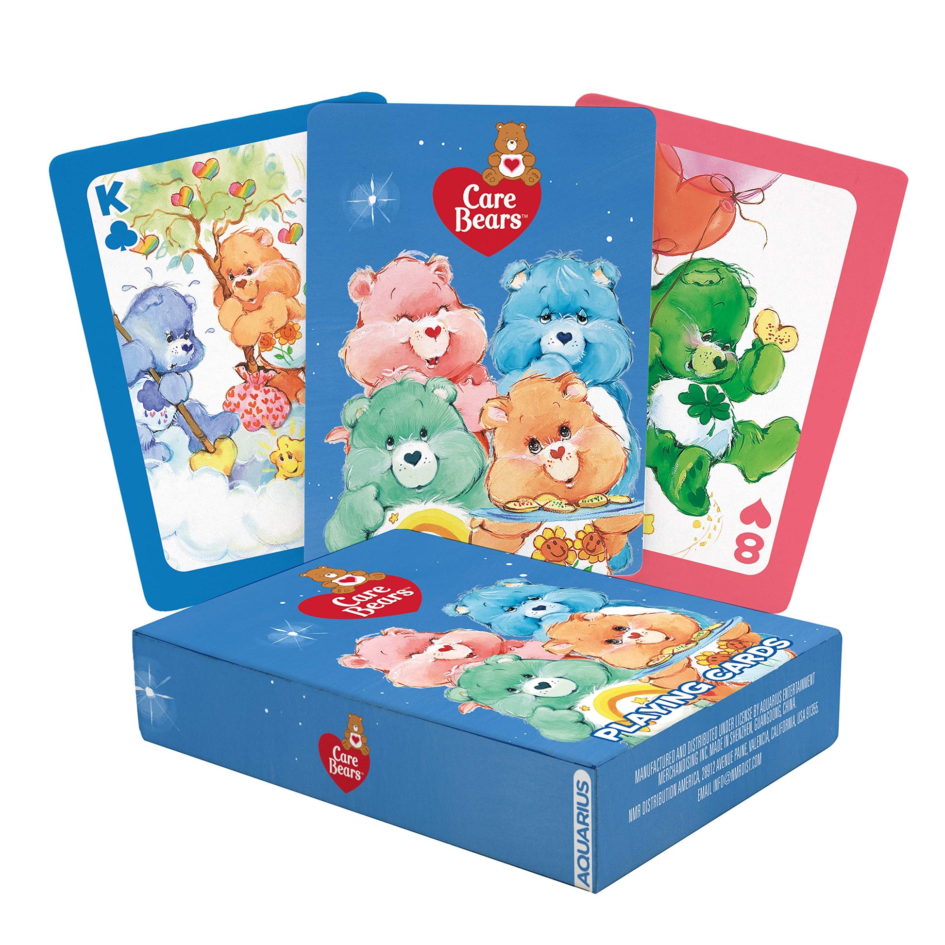 AQUARIUS Care Bears Playing Cards - Care Bears Themed Deck of Cards for Your Favorite Card Games - Officially Licensed Care Bear