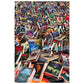 Horror VHS Cemetery 1000-Piece Jigsaw Puzzle  Brain Teaser for Kids and mature-themeds | 28 x 20 Inches