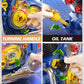 Jovow Engine Building Kit, Kids Mechanic Toys for Motorcycle Engine Toy, STEM Engine Model Kit Toy with Cool Light and Music, Ed