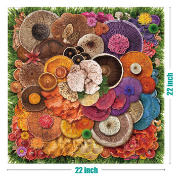 Antelope - 1000 Piece Puzzle For Adults, Mushroom - Jigsaw Puzzles 1000 Pieces, High Resolution, Matte Finish, No Dust