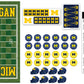 Masterpieces Family Game - Ncaa Michigan Wolverines Checkers - Officially Licensed Board Game For Kids & Adults