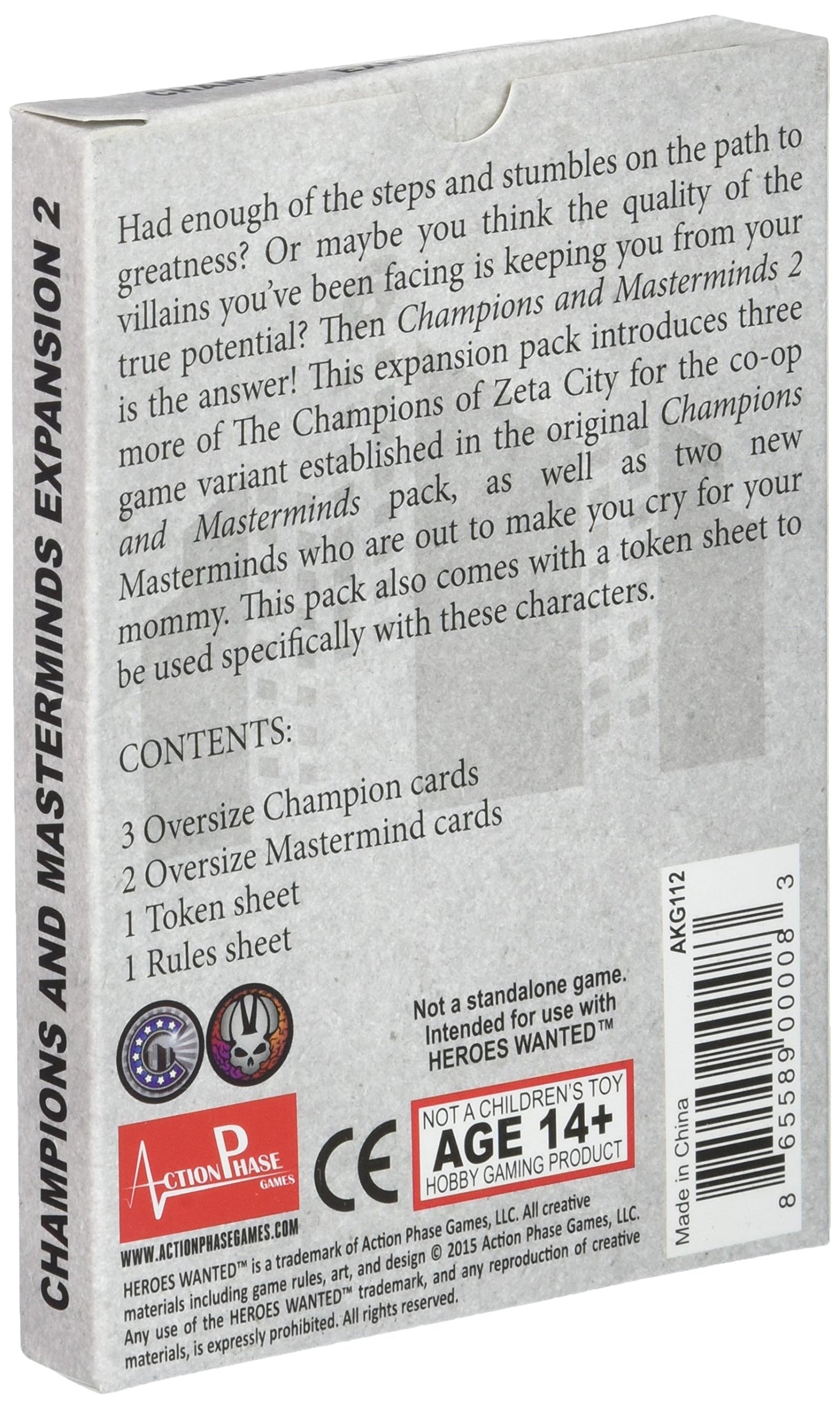 Heroes Wanted: Champions And Masterminds 2