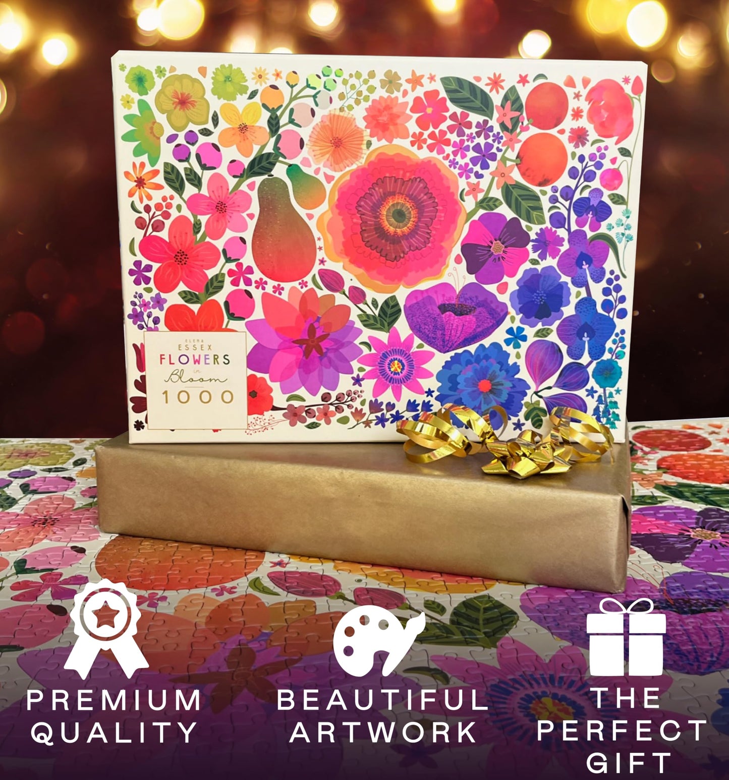 Elena Essex Puzzles for mature-themeds 1000 Pieces (Flowers in Bloom)