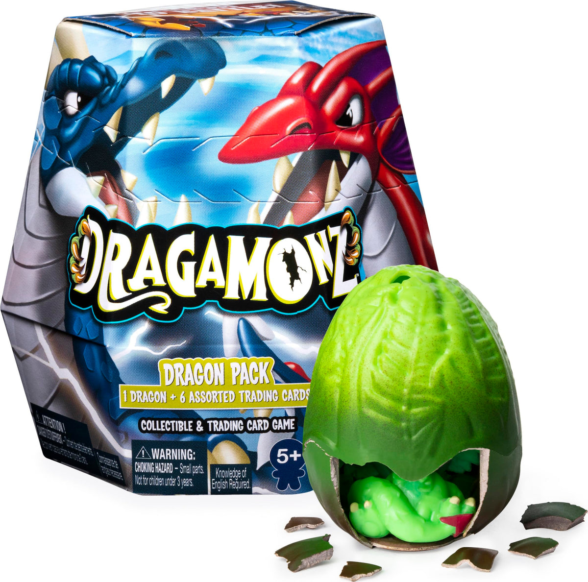 Dragamonz Collectible Figure & Trading Card Game Dragon Pack Mystery 1Pack