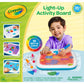 Crayola Light Up Activity Board, Sensory Toy For Toddlers & Kids, Light Box, Light Up Coloring Board, Toys & Gifts For Kids, 3+
