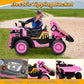 JOYRACER 24V 2 Seater Ride on Dump Truck, Kids Electric Car w/400W Powerful Motors, Ride on Construction Vehicles w/Electric Dum