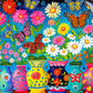 Cross & Glory - Blooming Butterflies - 1000 Piece Jigsaw Puzzle for Adults | Best New Spring Garden Puzzle | Vibrant Butterfly a
