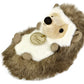Aurora® Adorable Miyoni® Hedgehog Stuffed Animal - Lifelike Detail - Cherished Companionship - Brown 7 Inches