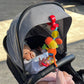 Playgro Dingly Dangly Mimsy Rattle Mirror Feet’S Baby Hanging Toys - Development Toy For Baby 0+ Months - Multi Sensory Infant Toys For Early Learning & Stimulation With Soft Textured Fabric