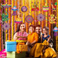 51 Pcs Happy Diwali Hanging Swirls Diwali Lights Party Hanging Swirls Deepavali Party Hanging Decorations Diwali Festival Hangin