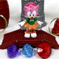 Sonic 18 Piece Play Set Featuring Random Sonic Figures And Accessories - May Include Super Sonic, Amy Rose, Miles, Tails Prower,