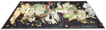 Ventura Games 4D Cityscape Game of Thrones 3D Mini Puzzle (350 Pieces) - Westeros Model 51001, Cardboard Construction