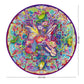 Antelope - 1000 Piece Mandala Puzzle For Adults, Mandala Morphe Jigsaw Puzzles 1000 Pieces,1000 Piece Round Puzzles, Butterfly Puzzles, High Resolution, Matte Finish, Smooth Edging, No Dust