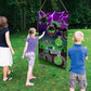 Haooryx Monster Truck Toss Game - Green & Purple, 6Pcs Polyester Indoor/Outdoor Party Game for Kids