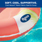 New Aqua 36” Birds Of Paradise Pool Hammock Float Tube With Mesh Center And Cup Holder – Floating Tube For Adults & Kids