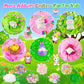 Lawoho 6 Packs Bunny Pink Slime Kit -Cloud Clear Butter Slimes With Easter Charms & Add-Ins, Soft Fluffy Slimes Kits For Girls &