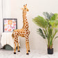 Brinjoy Giant Giraffe Stuffed Animal Set, 47 Inch Large Plush Giraffe Toy With Bird&Basket&Leaves&Card, Big Lifelike Standing Giraffe For Girls Boys
