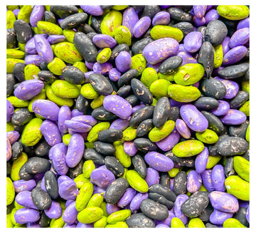 Halloween Themed Sensory Beans - Colorful Sensory Bin Filler - 4 Cups