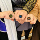 My Pet Elephant SHK HeroForce Power Rings Set - Fire, Electricity & Light - Small, Colorful (Red, Blue, Yellow)