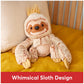 GUND Augie Sloth Plush  enhanced Stuffed Animal for Ages 1 and Up  Tan/Copper  15