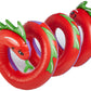 Swimline Two Headed Curly Serpent Pool Float - 8" Purple/Green Plastic Model 9087