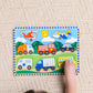 Melissa & Doug Vehicles Wooden Peg Puzzle (8 Pcs)