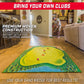 GoSports Chip N' Stick Golf Chipping Mat Game - Classic Size, Double-Weave Material, Multicolor, Model GOLF-CHIPNSTICK-01