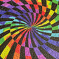 Jigsaw Puzzles 1000 Pieces For Adults And Kids -Hard Puzzle For Adults - Round Colorful Rainbow Unique Puzzles For Adults - Difficult Near Impossible Puzzles Trippy Psychedelic By Spyglass Puzzles