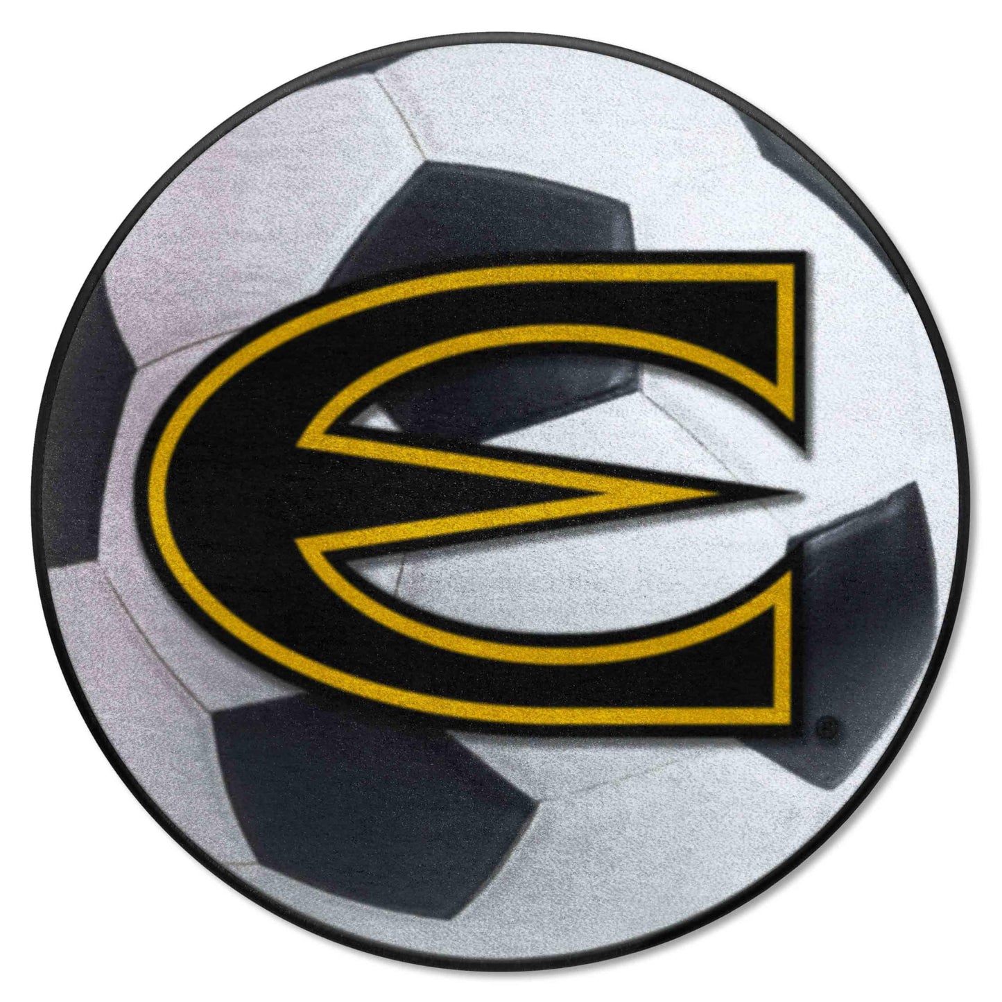 FANMATS 460 Emporia State Hornets Soccer Ball Rug - 27in. Diameter