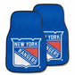 Fanmats 10473 NHL New York Rangers Front Row Nylon Carpet Car Mat - 2 Piece