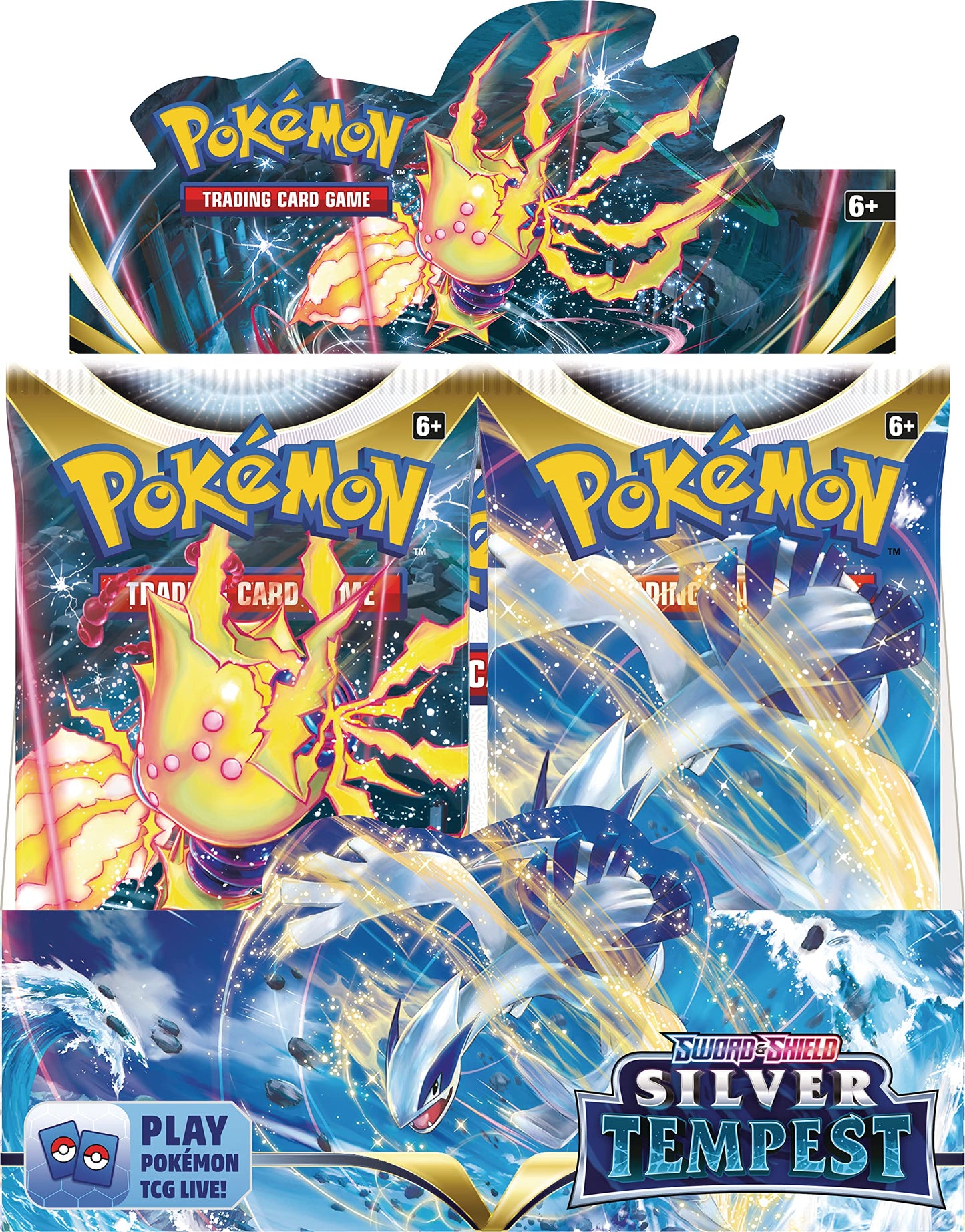 Pok?mon TCG: decorative replica blade & Shield Silver Tempest Booster Display Box