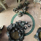 Jucoci Objective Point Markers Set of 6 - Green Plastic, Compatible with WH40k Wargame, One Size