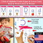 THINK2MASTER Premium Laminated Alphabet & Sight Words Flash Cards, PreK & Kindergarten, Multicolor, Model Read-001, Includes Dry Erase Markers