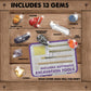Mindware Dig It Up Giant Gem Discovery Kit - Gemstone Dig Kit Offers Geology For Kids With 12 Real Polished Hidden Gemstones - Includes 1 Giant Gem, Chiseling Tools, Gemstone Poster - Ages 4+