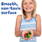 Ready 2 Learn-Ce10008 Coconut Leaves - Set Of 50 - 6 Shapes - 5 Colors - Natural, Hand Made Counters For Kids - Use For Crafts,
