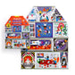 Mudpuppy House On Mars 100 Piece House-Shaped Puzzle