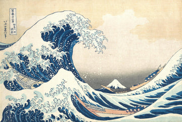 Yogeon Hokusai - The Great Wave Of Kanagawa Unique 1000 Pieces Puzzles For Adults Artwork Jigsaw Puzzle Family Game (Great Wave