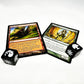 Citadel Black Mtg Mana Dice Set Of 16 Premium Dice – With Velvet Drawstring Pouch, Magic: The Gathering