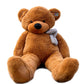 Joyfay Giant Teddy Bear 78" Soft Plush Toy - Dark Brown Valentine’s Gift