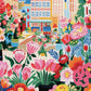 Cross & Glory 1000 Piece Jigsaw Puzzle - Petal Promenade, Large Size, Satin Finish, Spring Hues, Model CG-M-069