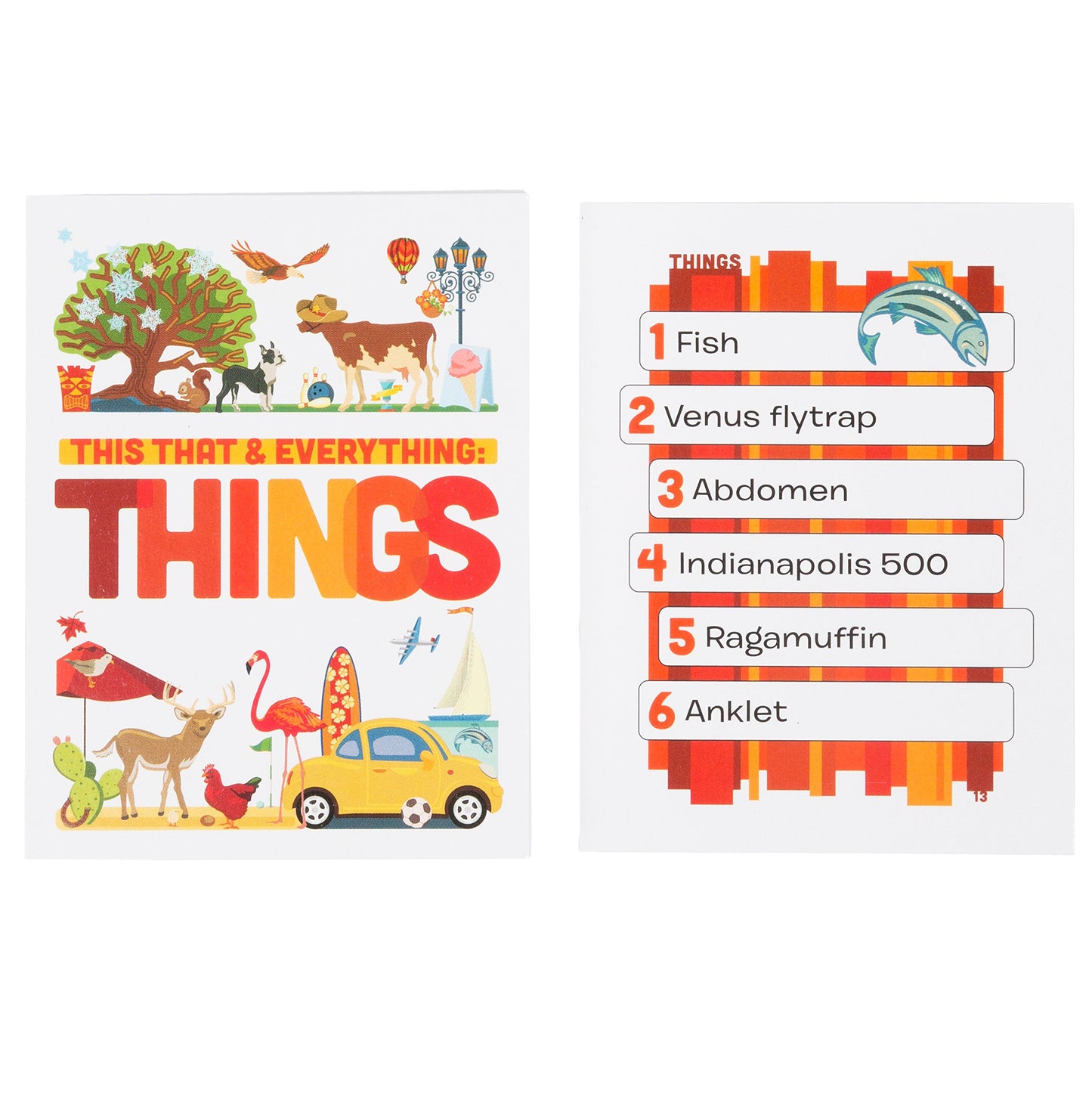 Outset Media This That And Everything: Things – Travel Sized Trivia Party Game For 4 Or More Players Ages 12 And Up