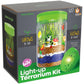 Dan&Darci Light-Up Terrarium Kit for Kids - STEM Educational DIY Toy - Multi-color - Ages 6-12 - Fun Craft Project