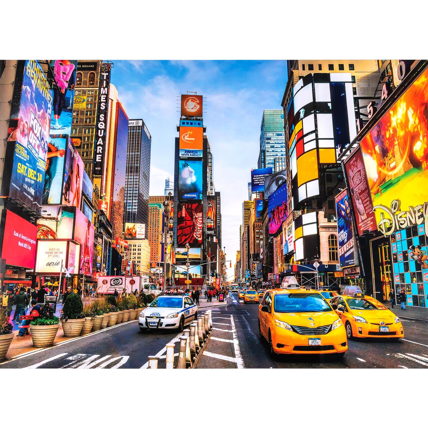Jigsaw Puzzle - 1000 Piece Jigsaw Puzzles for mature-themeds  Family Game - New York City - 27 x 20 Inches - Challenging Family Activity Perfect for Game Nights