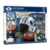 YouTheFan NCAA BYU Cougars Retro Series 500-Piece Puzzle - Cardboard, Team Colors, One Size
