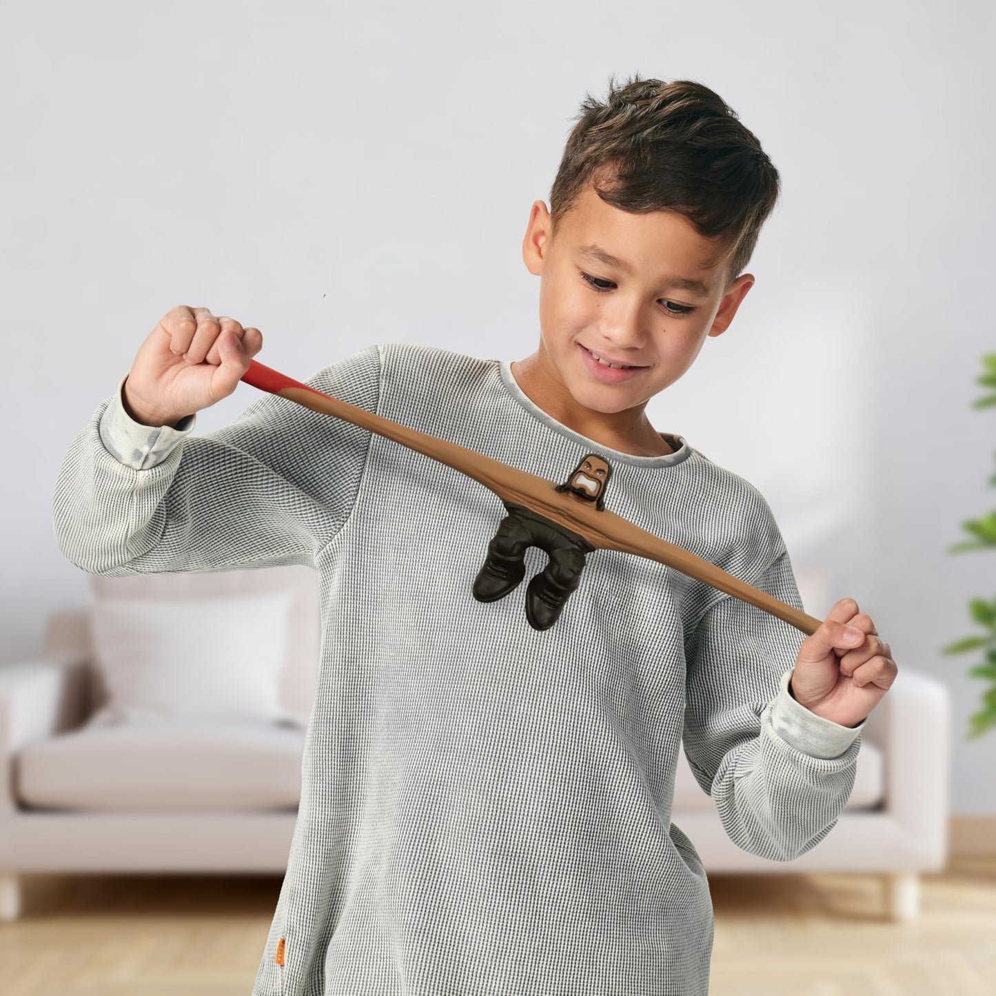 Heroes of Goo Jit Zu WWE Stretchy Superstars 2 Pack, 2 Figure Pack with Roman Reigns and Cody Rhodes, Both with Unique Superstar