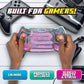 GooToobz Gamers, Squishy Sensory Game Controllers Filled with Colorful Water, Non-Toxic, No-Mess, Squeezable Fidget, Stress and